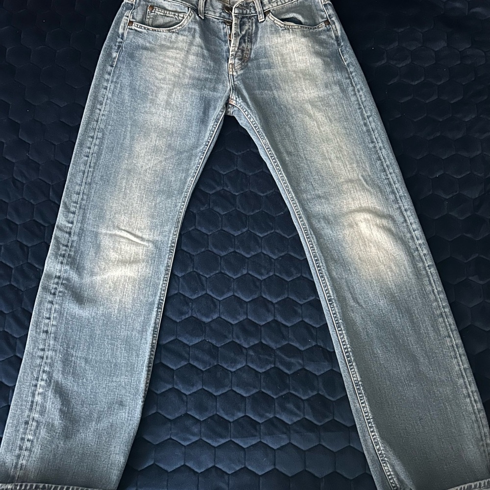 Meltin Pot Light Blue Straight Leg Jeans